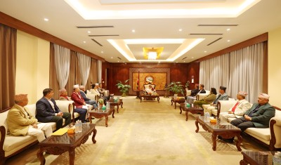  प्रधानमन्त्रीसमक्ष राप्रपाको ज्ञापनपत्र 
